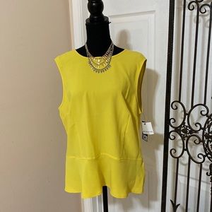 NWT Peplum Top Size 14